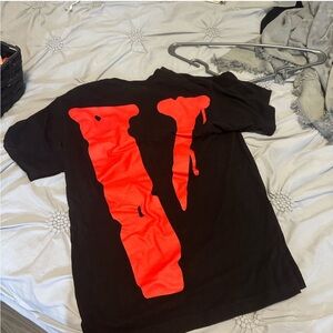 VLONE Black and Red Short Sleeve Tee